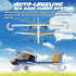2.4GHZ 3 6-axis 2CH DEERC RC Plane, Remote Control Airplane W/ Batteries & Gyro Stabilizer, RTF RC Glider Toy