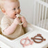 3 Pack SHARE&CARE Easter Day Gifts BPA Free Silicone Baby Teething Rings, Women Gift for Mom, Wife,Her, Toddlers