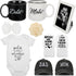 Wopgrty 12 Pcs New Mom Gifts, New Parents Gifts for Couples, Gender Reveal,