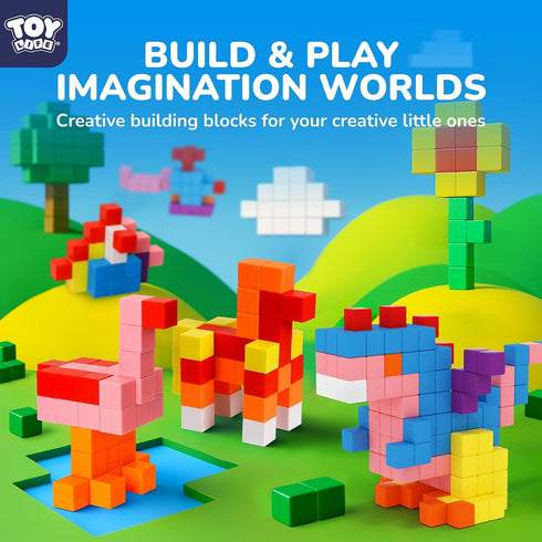 80PCS 3 4 5 6 3-5 4-8 Magnetic Blocks, Magnetic Building Blocks for Kids Ages Year Old, Magnet Cubes, Autism Montessori