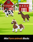 QISHOUTING Horse Mini Building Toy for Kids, Farm Animals Mini Stallion Building Blocks & Learning Toy for Girls Boys