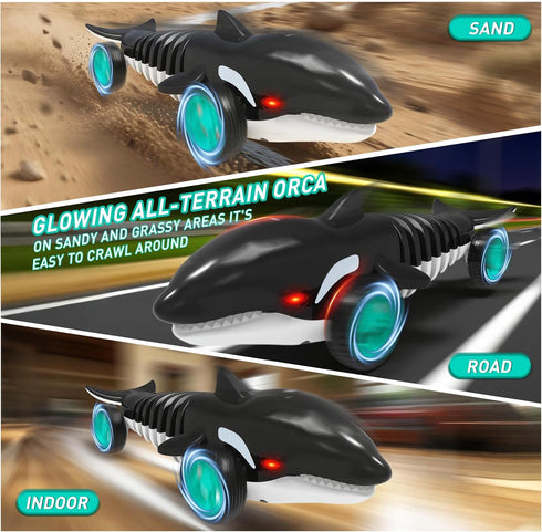 VOOU 3 4 5 6 7 8 9 10 11 12 Remote Control Shark, RC Car Toys can Bend, Turn & Slide Like a Mutant Machine, Birthday