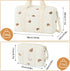 Uauai 2 Hospital Bag for Women Labor Delivery, Baby Hospital Bag, Tote Diaper Bag Pcs, Baby Travel Maternity, Cotton