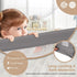 71-in Pack 1) HONEY JOY Bed Rail for Toddlers, Extra Long, Portable Safety Bed Guardrail w/Double Safety Child Lock