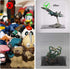 A+ DESIGN (16x13x14in; 40x33x35 cm) Clear Acrylic Display Case Assemble Collectibles Box Alternative Glass Case