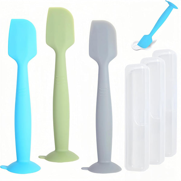 Butt Spatula Baby Diaper Cream spatula 3 Pcs with 3 Storage case,Soft