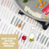JumpOff Jo - Large Baby Splat Mat for Under High Chair, Booster Seat, Tabletop, Food Catcher - Protect Floor and Carpet