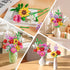 Flower Bouquet Building Set, 1488 PCS Botanical Collection, 18 Flowers Models Birthday Gift for Adults & Kids