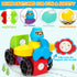 15 3 4 5 6+ Hodurgyi PCS Magnetic Foam Blocks, STEM Preschool Toys for Children, Magnetic Building Blocks for Toddlers