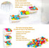 Ligereza 3 Set, bath toy holder Piece Free Arrangement bath toy organizer, Multi-functional bathtub toy holder, Quickly