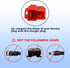 12 Volt Battery Charger for Kids Electric Car Riding Toy, 14.4V 1000MA Power Adapter with Red Square Plug