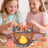 Set Set Set 3 4 5 Kids Camping with Play Tent,Campfire,Lantern,Indoor Outdoor Camping with Pop up Play Tent,Camping
