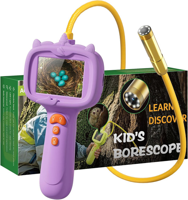 TKTKMETA Kids Borescope Toys Camera with Light for 4-10 Years Old Boys Girls
