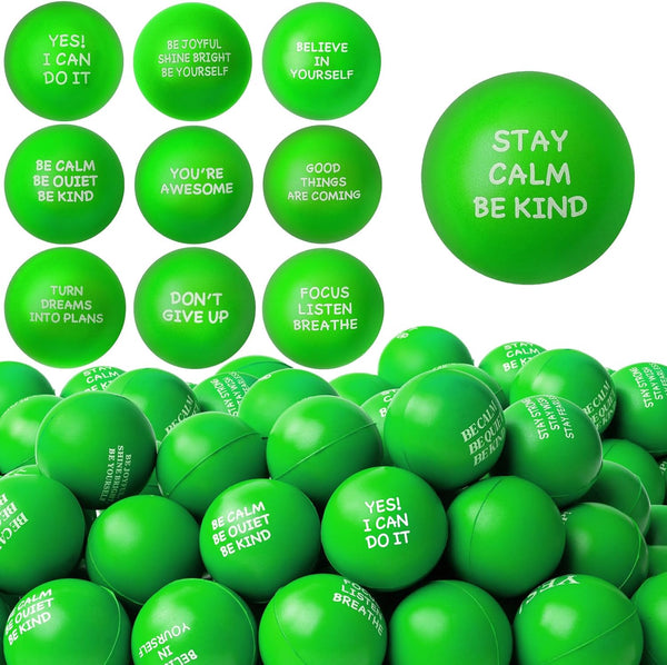 SHQDD 100PCS Stress Balls, Stress Balls for Adults, Soft Sponge Squeeze Toys