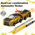 Gkiozu 2 1 3-12, Magnetic Dinosaur Car Toy - in Crash & Transform Vehicle to Dino, No Battery Needed for Kids Age