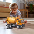 Cement Mixer Construction Toys, Metal DieCast Cement Mixer Truck Model with Simulated Sounds and Lights