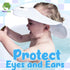 Mars Baby Shampoo Bath Visor - Shower Cap Keeps Water out of Babies Eyes During Bath Time - Adjustable Baby Shampoo Cap