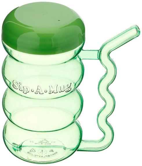 Sammons Preston Small Cup with Built-In Straw, 13 oz. Sippy Cup for Kids, Elderly, Disabled