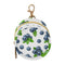 Blueberries Round Pacifier Storage Case with Zipper, Portable Pacifier Case for Travel,