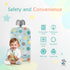 Little Whispers 10 Pack LittleWhispers Reusable Baby Food Pouches - Refillable with Applesauce, Yogurt, Fruit Puree