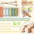 Set 3 4 5 Baby Musical Instruments Montessori Wooden Music Toys for Toddlers Neutral Color Percussion Music Kit