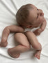 Anano Reborn Baby Doll Kit DIY Levi Kits, 19 Inch Silicone Vinyl Sleeping Doll for Kids Age 3+