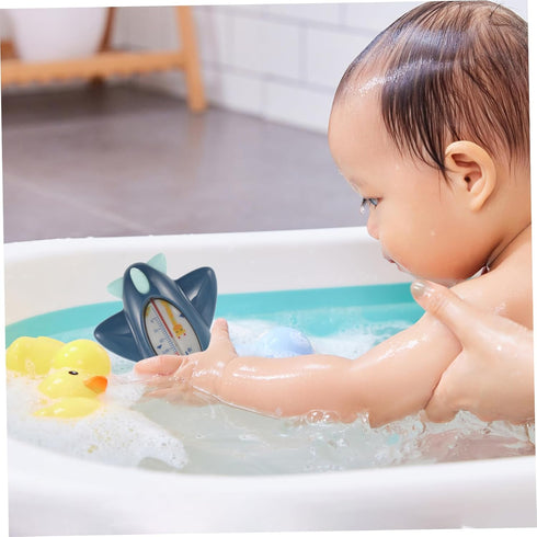 DECHOUS Bath Thermometer Accurate Temperature Gauge for Newborns and Toddlers Display for Safe Bathing Design for Daily