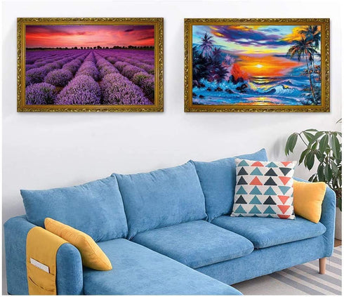 3 Pack Mini Landscape Jigsaw Puzzles, 150 Pieces for Adults, Small 6 x 4 Inches Home Decor Entertainment Toys