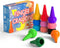 Gibot 12 Colors Palm Grip Crayons for Toddlers, Safe Stackable Toys for Kids, Boys and Girls