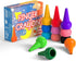 Gibot 12 Colors Palm Grip Crayons for Toddlers, Safe Stackable Toys for Kids, Boys and Girls