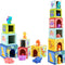 KMTJT Toddlers and Babies Dinosaur Sorting and Stacking Toys Blocks for 1-3
