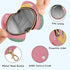 YETTASBIN Christmas Socks Portable Pacifier Holder Case with Metal Hook Buckle & Zipper for Diaper Bag and Stroller