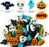 Halloween Mini Erasers Bulk Set, Pumpkin Ghost Bat Erasers for Kids Trick or Treat Goody Bag Filler Party Favors