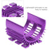 RC Heat Sink for Motor, Remote Control Car Engine Cooler, Fits Wltoys 144001 1/14 RC Car Upgrade Parts (Lila)