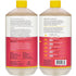 2-Pack 32 Oz Alaffia Bubble Bath for Babies & Kids, Coconut Strawberry Long-Lasting, Moisture-Rich Bubbles with Coconut