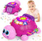 Ussybaby Musical Turtle Baby Toys 6 to 12 Month,Infant Light-up Musical Tummy