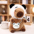 9 10.2 Capybara Plush with pcs Clothes & Accessories, in Cute Capybara Stuffed Animal Plush Toys, Dress Up Cute