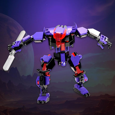 5026 Set, 14+ MyBuild Mecha Frame Void Talon Poseable Alien Villain Mech Building Dual Blade Combat Robot Toy, Sci-Fi