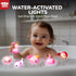 6 4-8, TOY Life PCS Mermaid Light Up Bath Toys for Kids Ages No Hole Glow Bath Toys for Kids, Baby Toddler Bath-Time