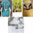 GL-Auking 5 High Chair Straps Replacement,Universal Point High Chair Harness Straps Adjustable Sturdy Safety Strap Belt