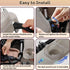 Upgraded Universal Stroller Snack Tray, Cup Holder Stroller Tray with Silicone Flexible Arms Grip, Stroller Tray