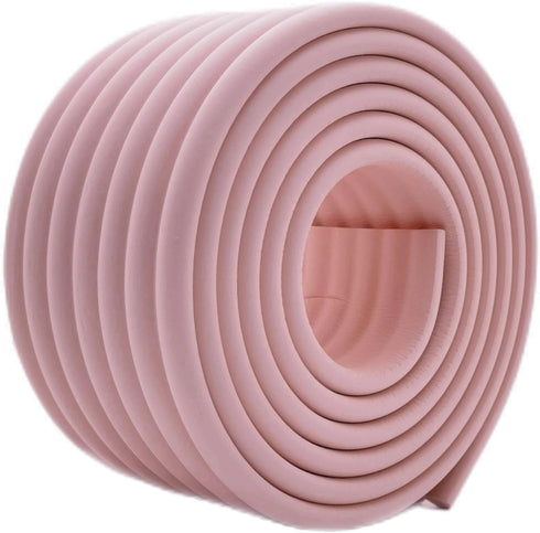 M2cbridge Multifunctional Edge and Corner Guard Baby Safety Bumper DIY 6.5 Ft (Pink)