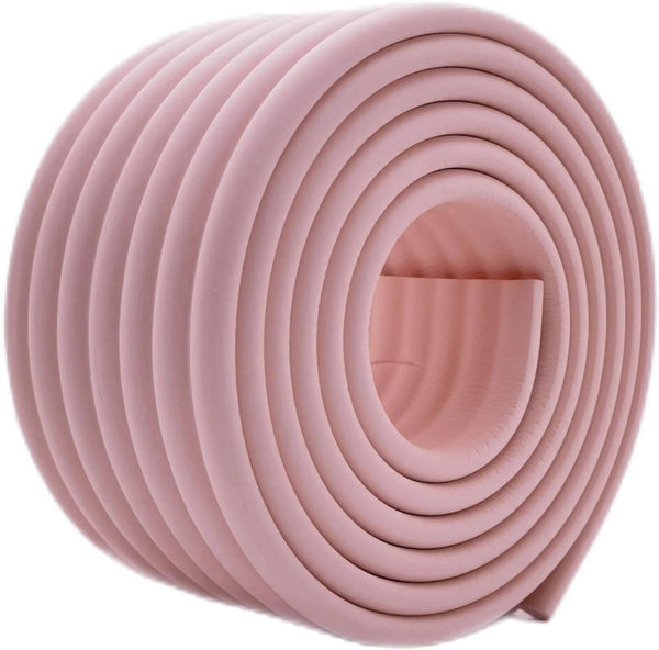 M2cbridge Multifunctional Edge and Corner Guard Baby Safety Bumper DIY 6.5 Ft (Pink)
