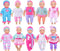 iBayda 10 Sets Doll Clothes & Accessories - Playtime Outfits with Hats