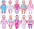 iBayda 10 Sets Doll Clothes & Accessories - Playtime Outfits with Hats