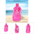 Tote Sand Away Drawstring for Kids - Beach Toy Bag for Swim and Pool Toys Storage, Mesh Beach Backpack for Outdoor