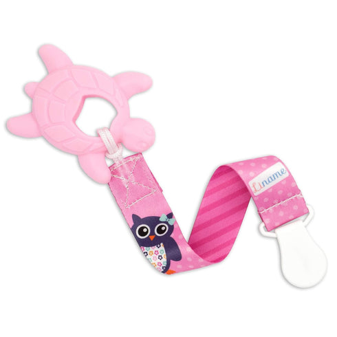 3 Pack Liname Neutral Pacifier Clip - Pacifier Clips for Boys & Girls - Binky Holder Soothie Paci Clip Binkie Clip