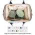Yusudan Backpack Whale Diaper Bag for Baby Girls, Mom Waterproof Large Nappy Bags for Women