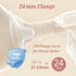 4 9 2500mAh Snow Bear Electric Breast Pump, Pumping Modes & Intensity Levels, Portable Split-Tube Design