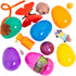 2 1/2" 100 Fun Express Bulk Pc. Bright Color Toy-Filled Plastic Easter Eggs, Great for Neighborhood, Church and School
